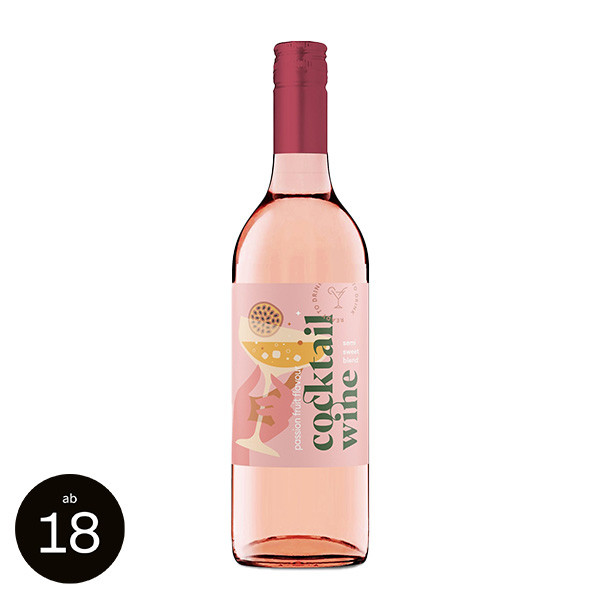 Cocktailwein Passionsfrucht 37.5cl