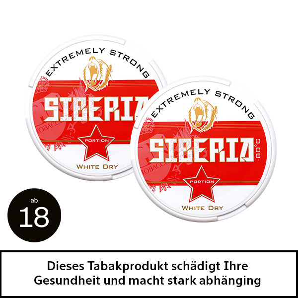 SIBERIA 80° Red White 16g SIBERIA 80° Red White 16g