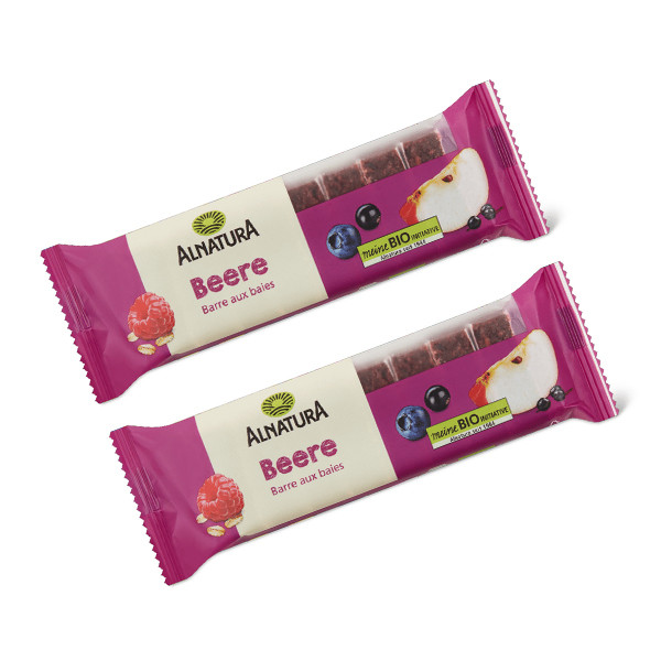 2x Alnatura Fruchtschnitte Beeren 75g