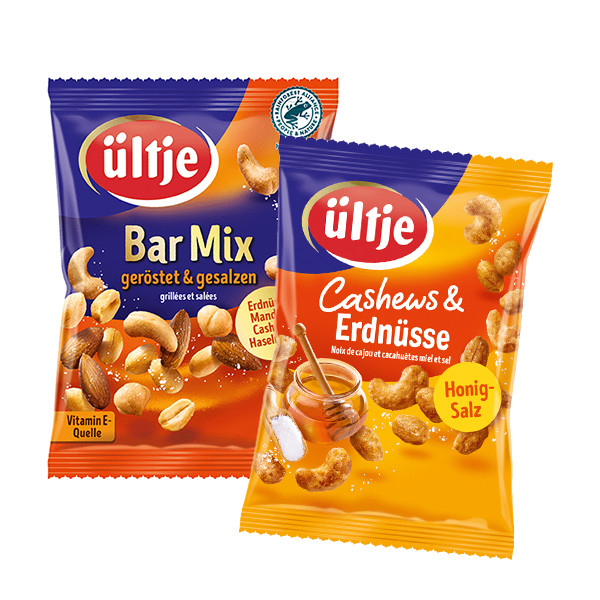 20% auf Ültje Nüsse 150-250g