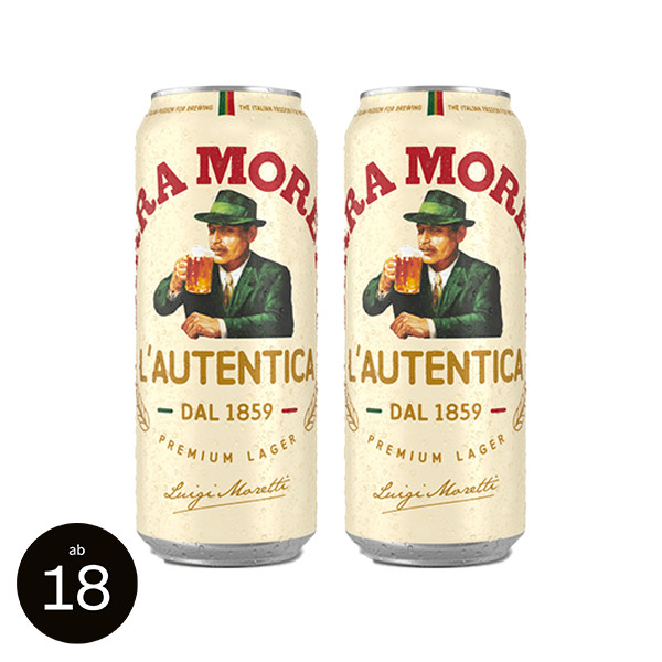 20% auf Birra Moretti 50cl