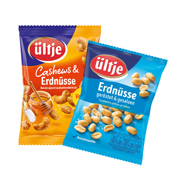 20% auf Ültje Nüsse 150-250g