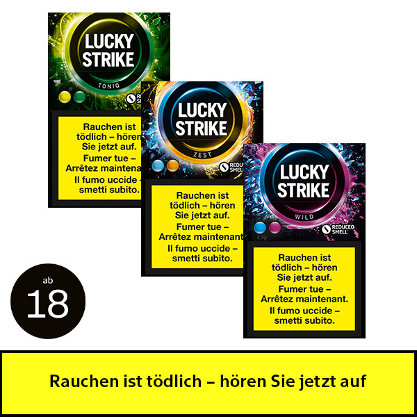 Lucky Strike, Black Series, Box