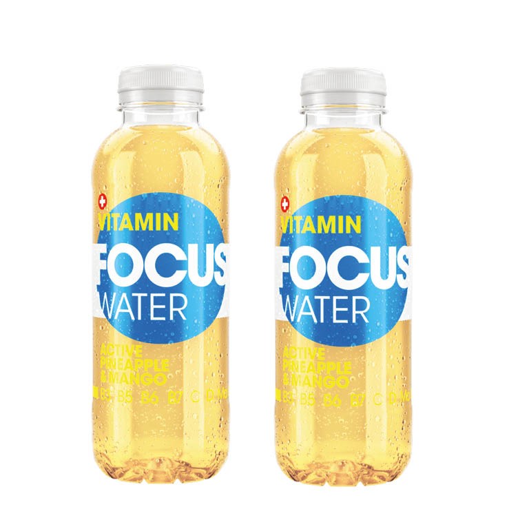 2x Focuswater 5dl