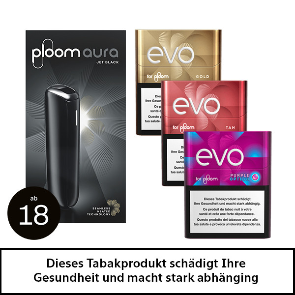 ploom Gerät + 3 Packs EVO ploom Gerät + 3 Packs EVO