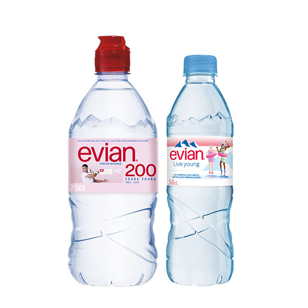Evian 50cl - 75cl Evian 50cl - 75cl