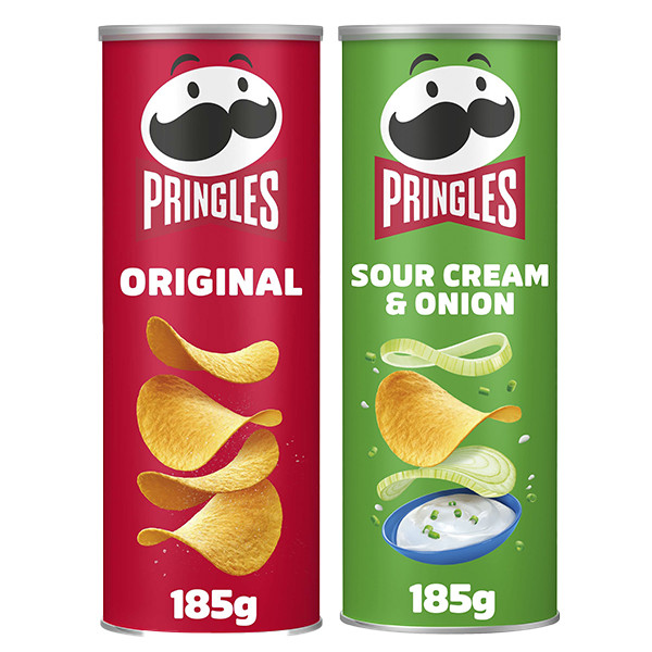 2x Pringles 185g