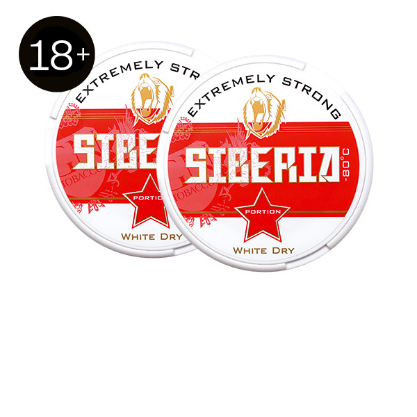 SIBERIA 80° Red White 16g & <br> SIBERIA Red White Dry Slim 13g