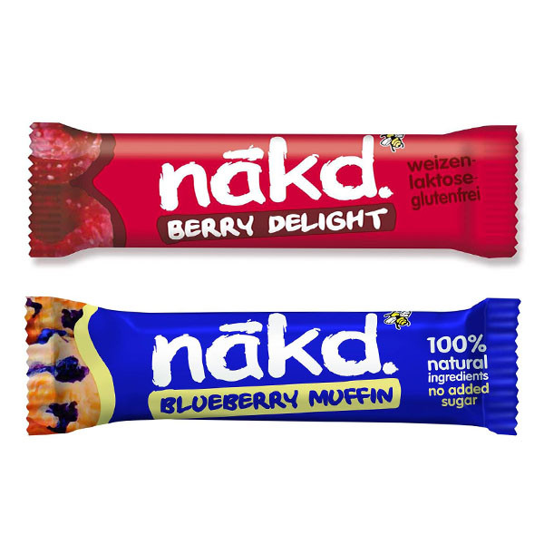2x NAKD Riegel 35g