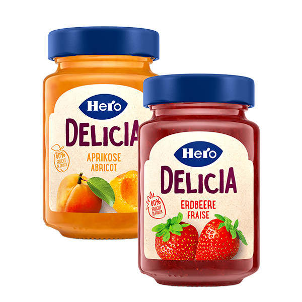 2x Hero Konfitüre 290g 2x Hero Konfitüre 290g