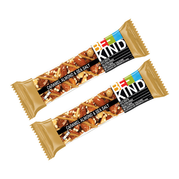 2x BE KIND Caramel 40g 2x BE KIND Caramel 40g