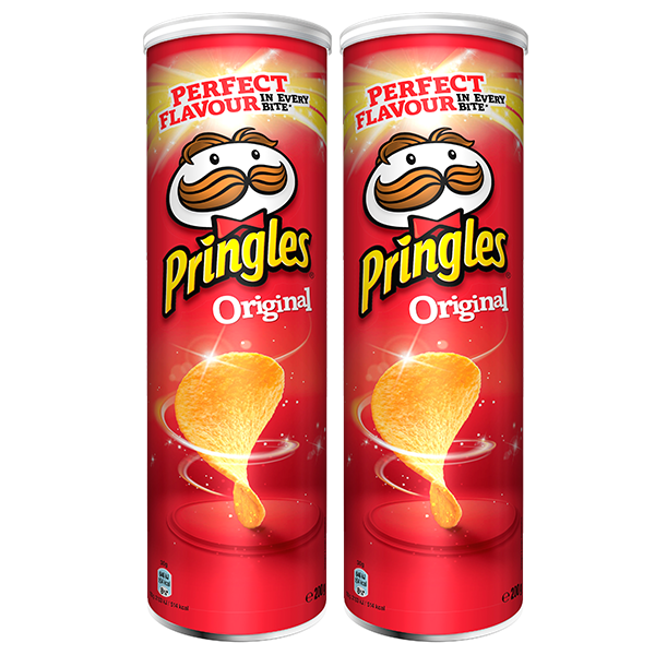 2x Pringles 185g